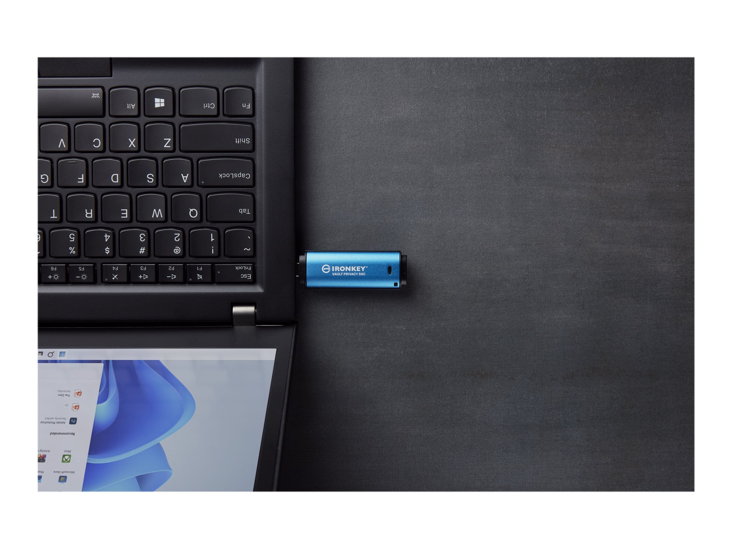 KINGSTON 64GB USB-C IronKey Vault Privacy 50C Nutzungsszenario