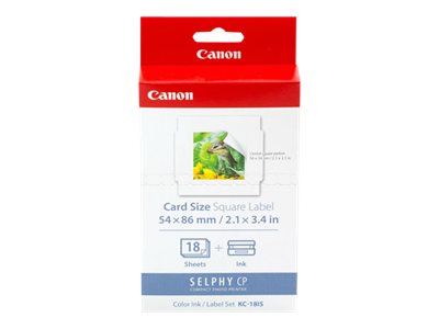 CANON KC-18IS Papier + Tinte Detailansicht