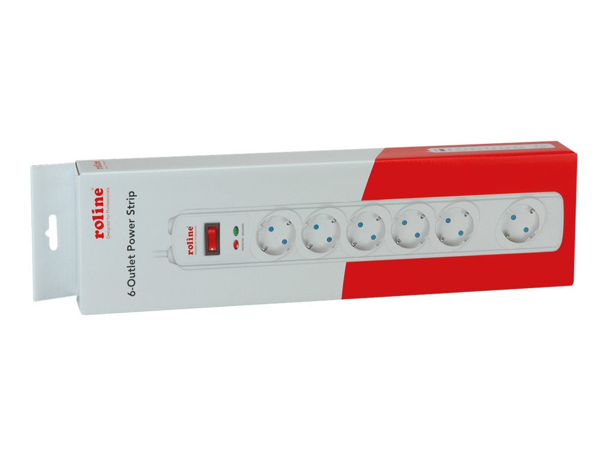 ROLINE SurgeSecure Steckdosenleiste Verpackung