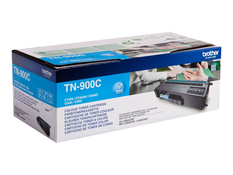 BROTHER TN-900C Toner cyan Verpackung