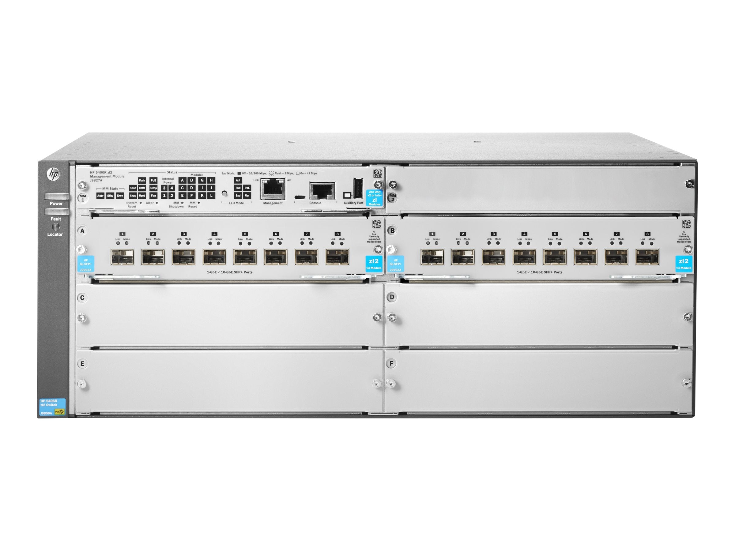 HPE 5406R 16SFP+ v3 zl2 Switch Verpackung