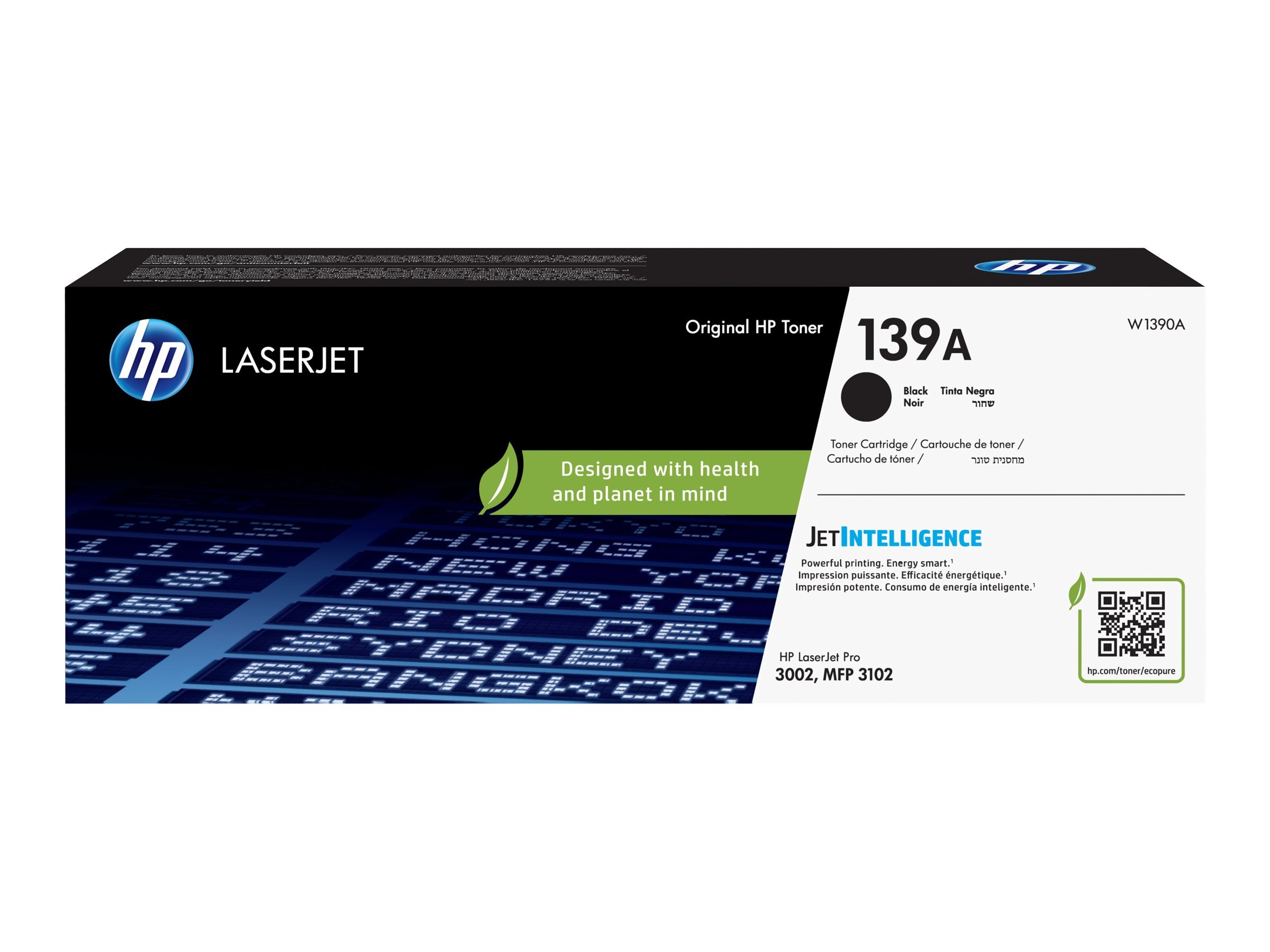 HP 139A Black Original LaserJet Toner Cartridge Vorderansicht