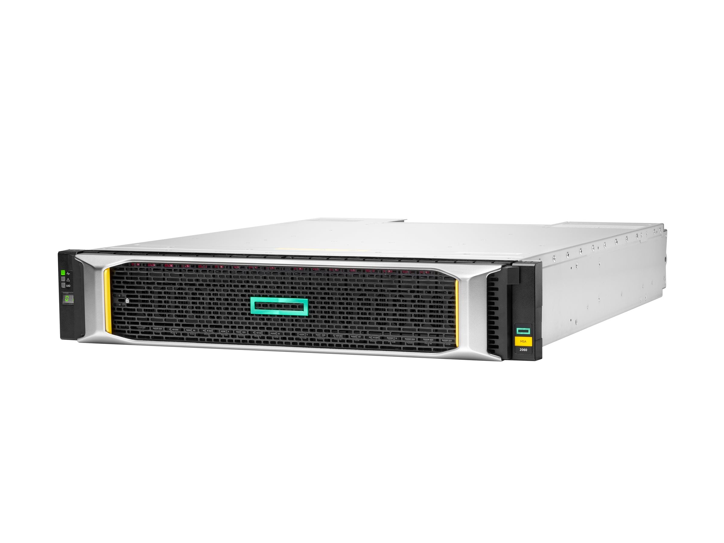 HPE MSA 2062 SFF 2x16Gb FC 4-port Controller 12x2.4TB HDD 4x16Gb SFP FC XCVR 32TB Storage Array Bdl
