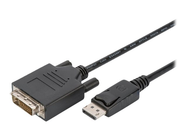 DIGITUS DisplayPort-Adapterkabel DP - DVI 24 + 1 St/St 2,0m Verpackung
