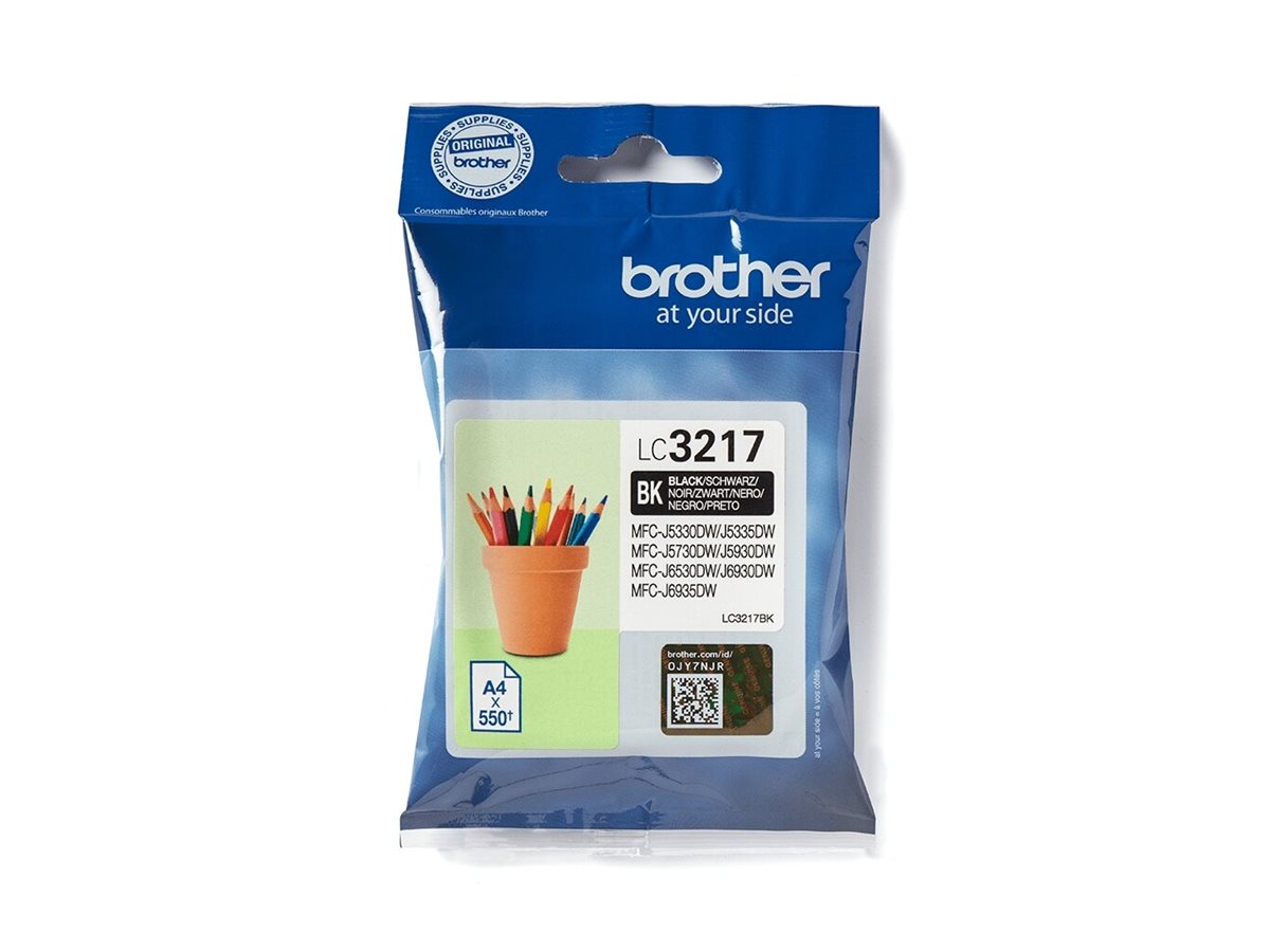 BROTHER LC-3217BK Tinte Schwarz Verpackung