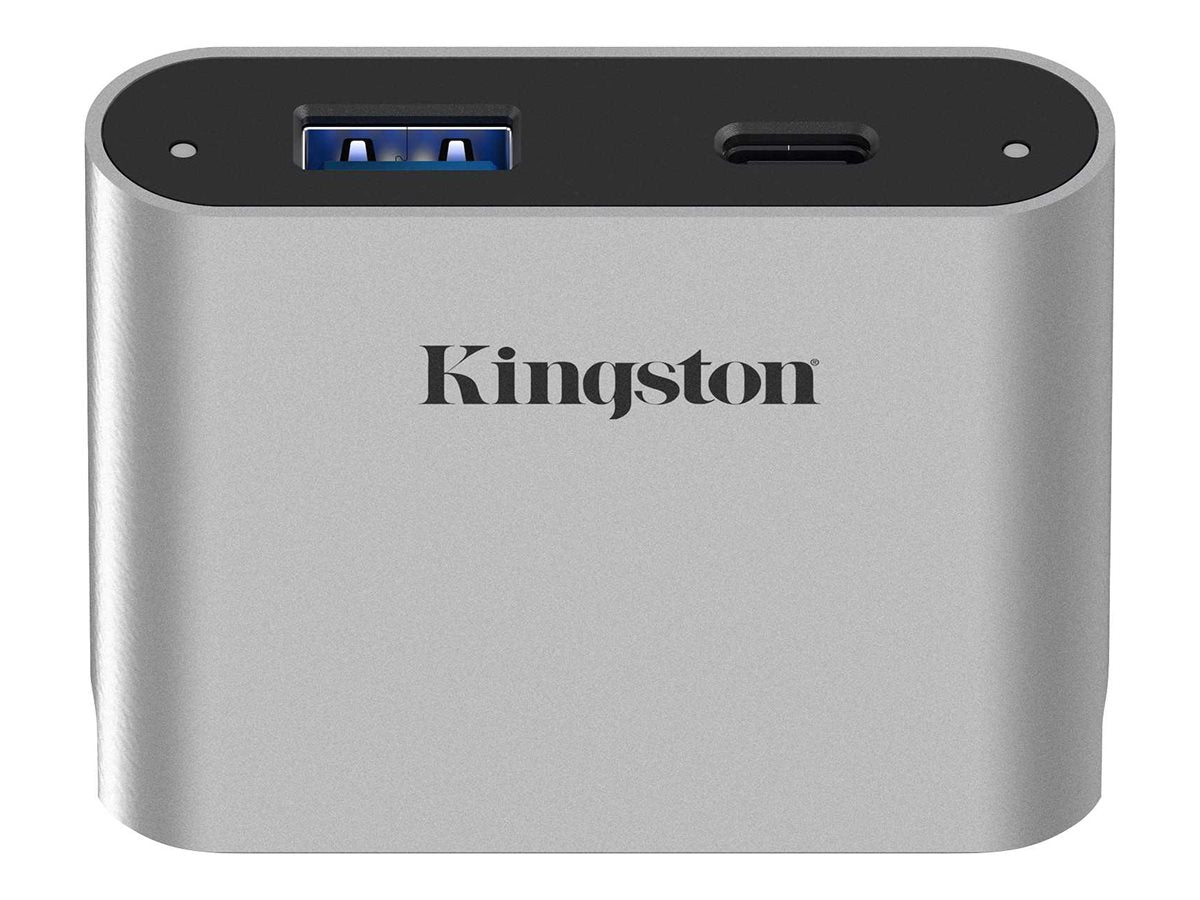 KINGSTON USB 3.2 Gen 1 Workflow 5G USB-A and USB-C miniHub Vorderansicht