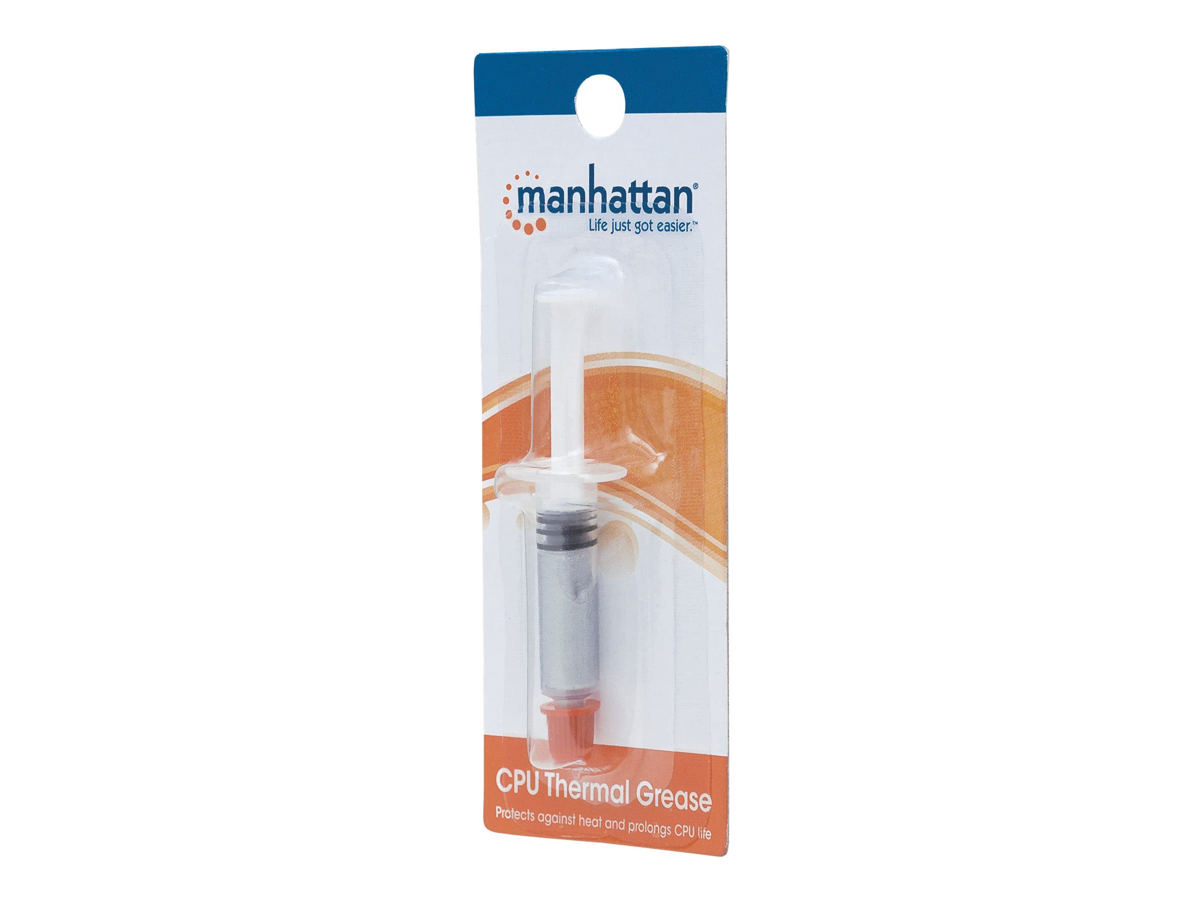 MANHATTAN Wärmeleitpaste Spritze 1.5g Vorderansicht