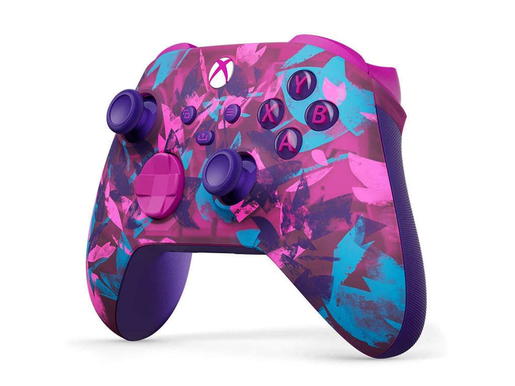 Seitenansicht des MICROSOFT Xbox Wireless Controller Heart Breaker