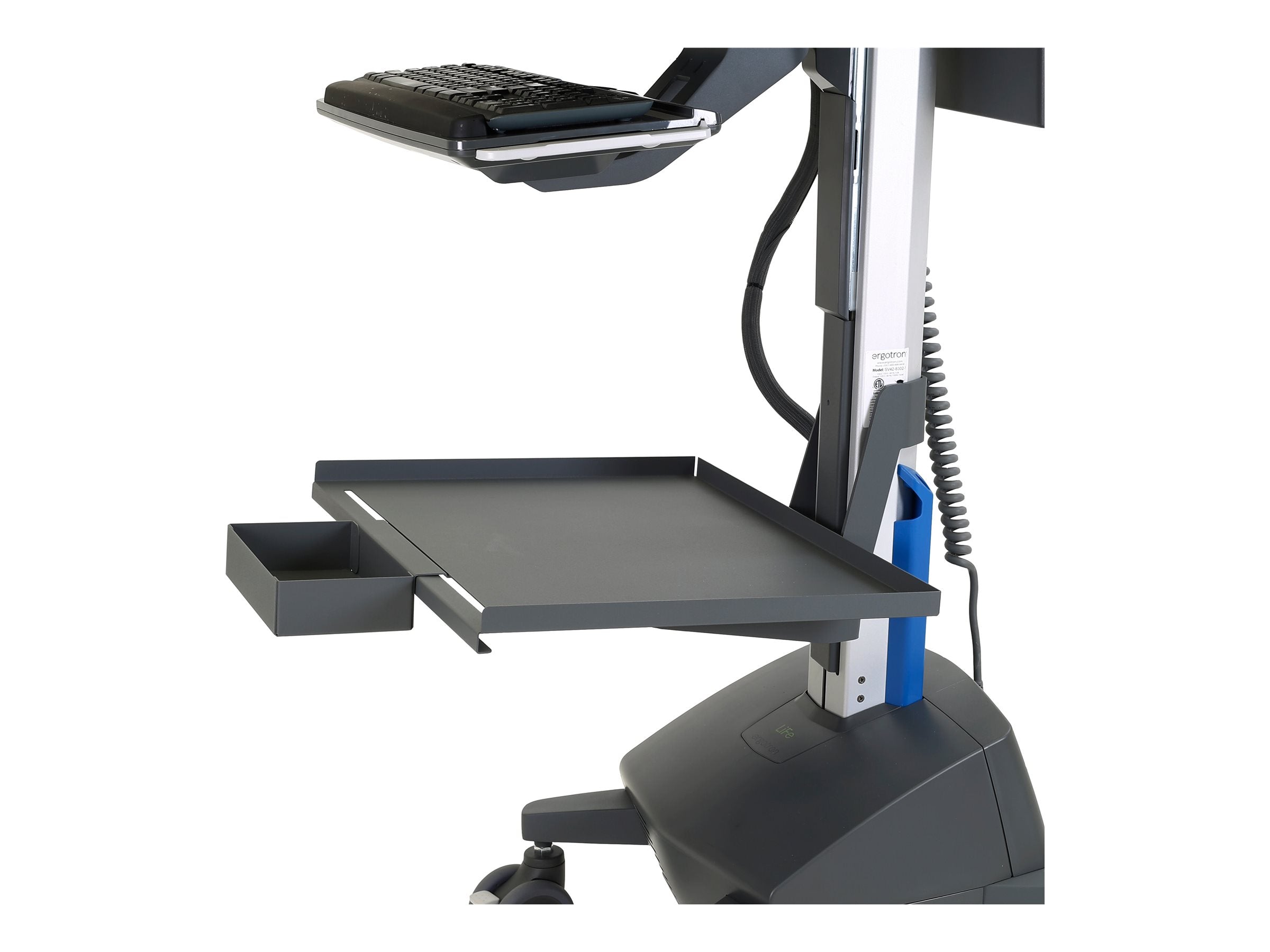 Vorderansicht des ERGOTRON SV Front Shelf IDG