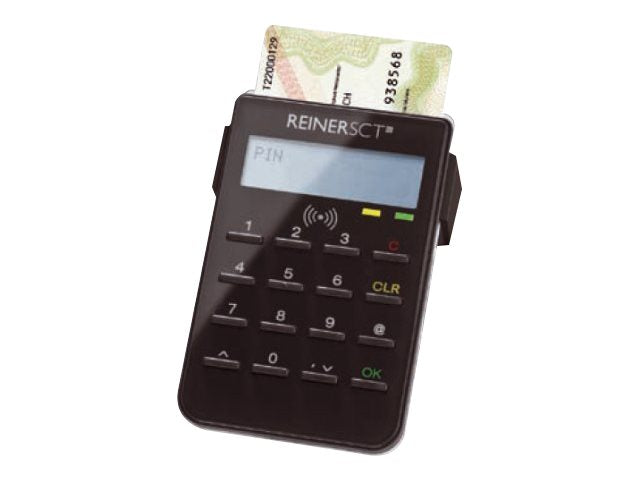 REINERSCT cyberJack RFID standard Chipkartenleser Vorderansicht
