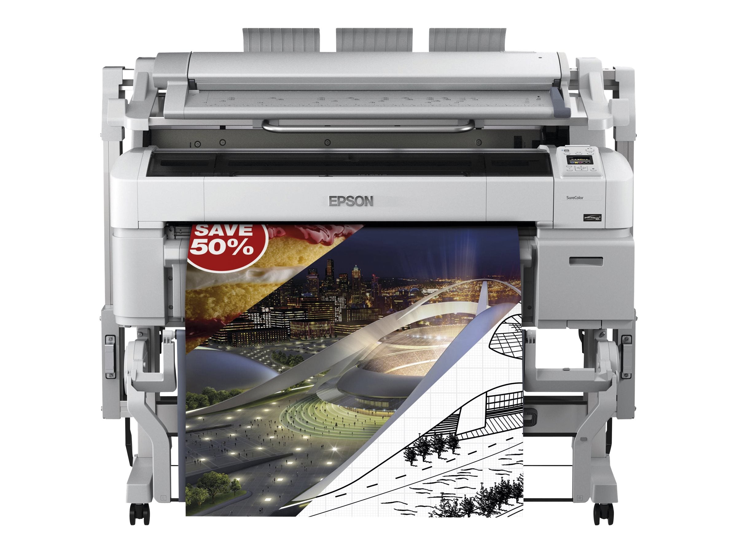 EPSON SureColor SC-T5200 MFP HDD - Vorderansicht