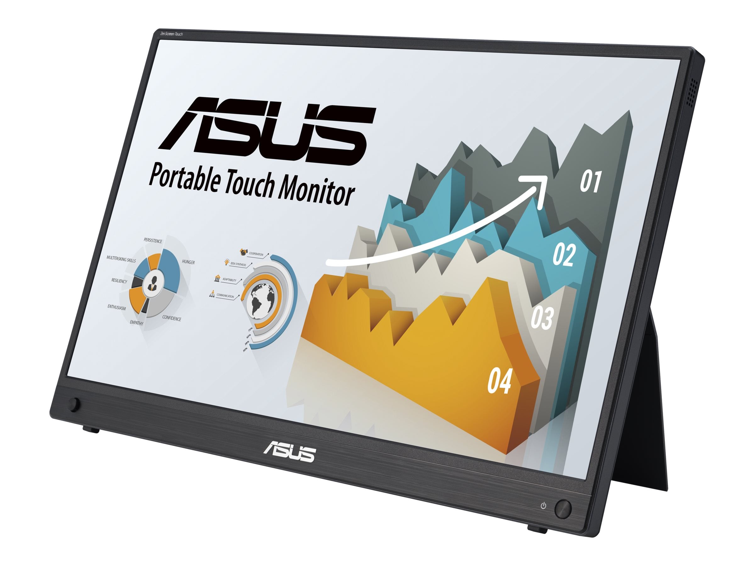ASUS ZenScreen Touch MB16AMTR Seitenansicht