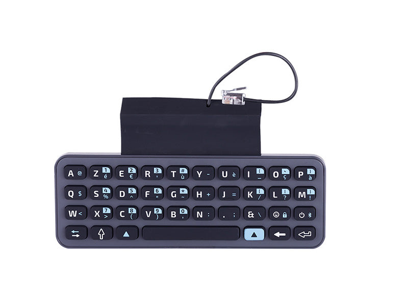 ALCATEL-LUCENT ENTERPRISE ALE-10 Magnetische Tastatur AZERTY Vorderansicht
