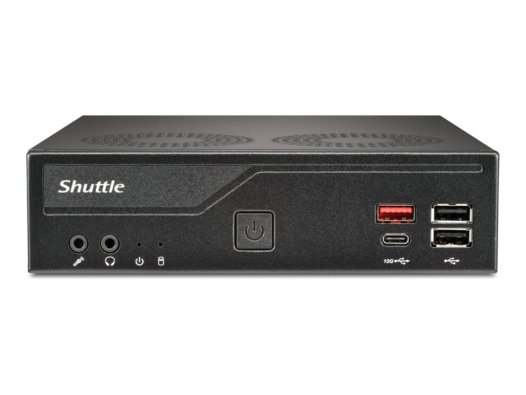 SHUTTLE Barebone XPC slim DH810 Vorderansicht