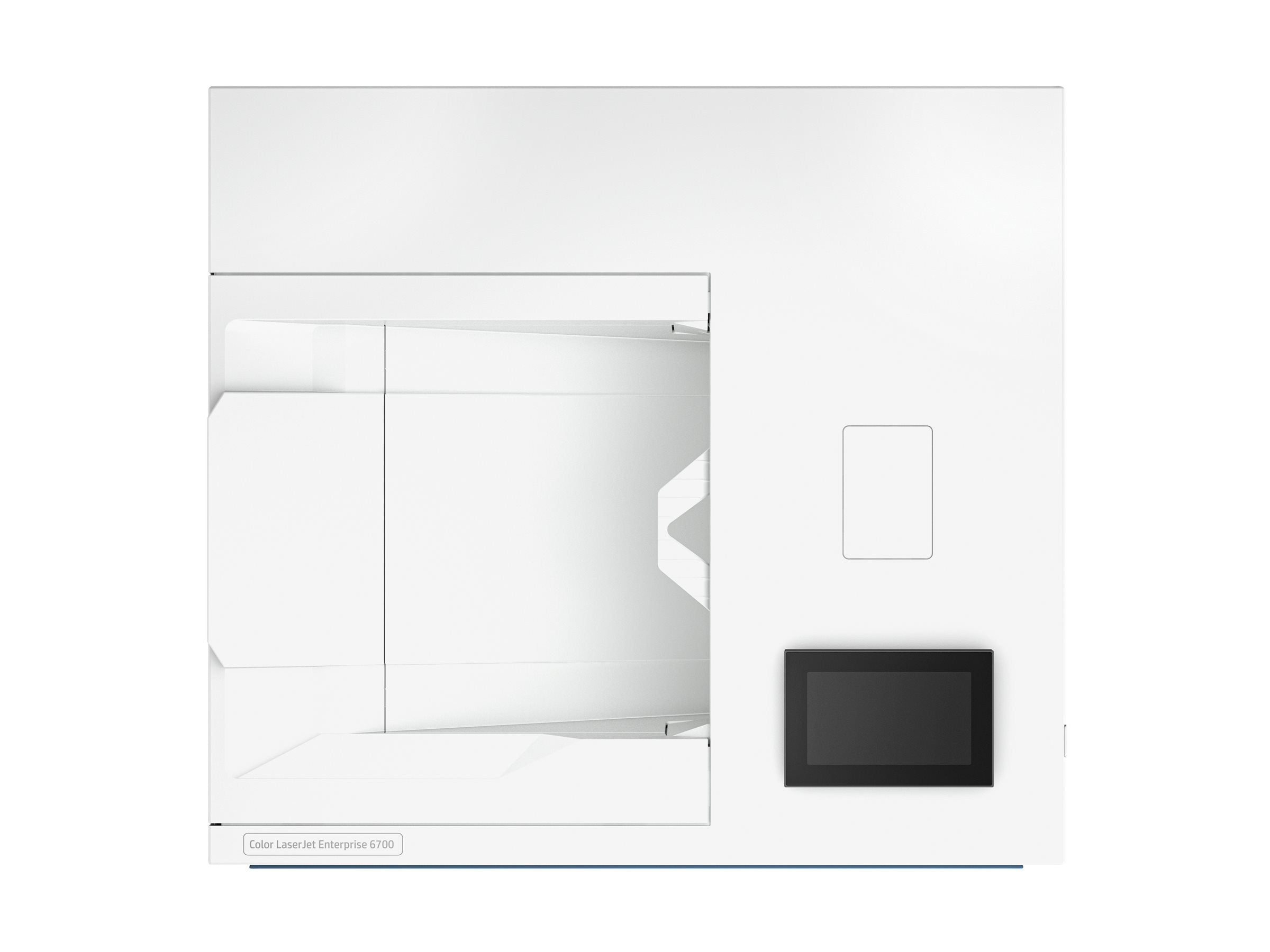 HP Color LaserJet Enterprise 6700dn Printer Seitenansicht