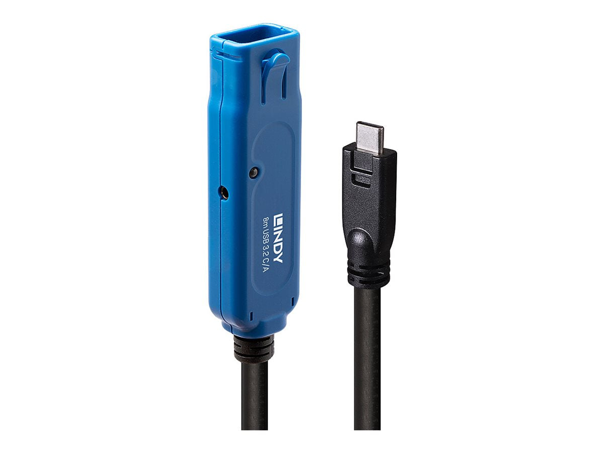 LINDY 8m USB 3.2 Gen 1 C/A Aktivverlängerung Pro - Detailansicht