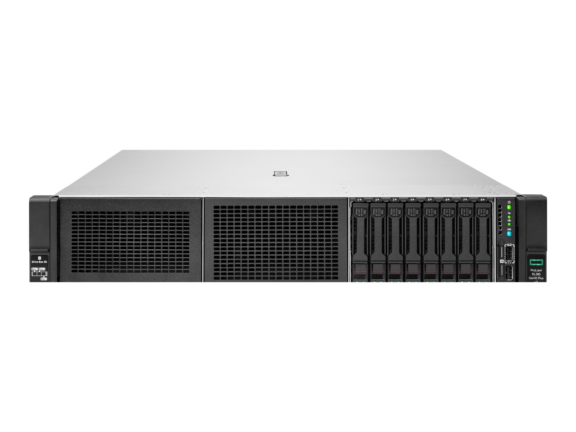 HPE ProLiant DL385 Gen10+ v2 2HE EPYC 7313 16-Core 3.0GHz 1x32GB-R 8xSFF Hot Plug MR416i-a 800W Server