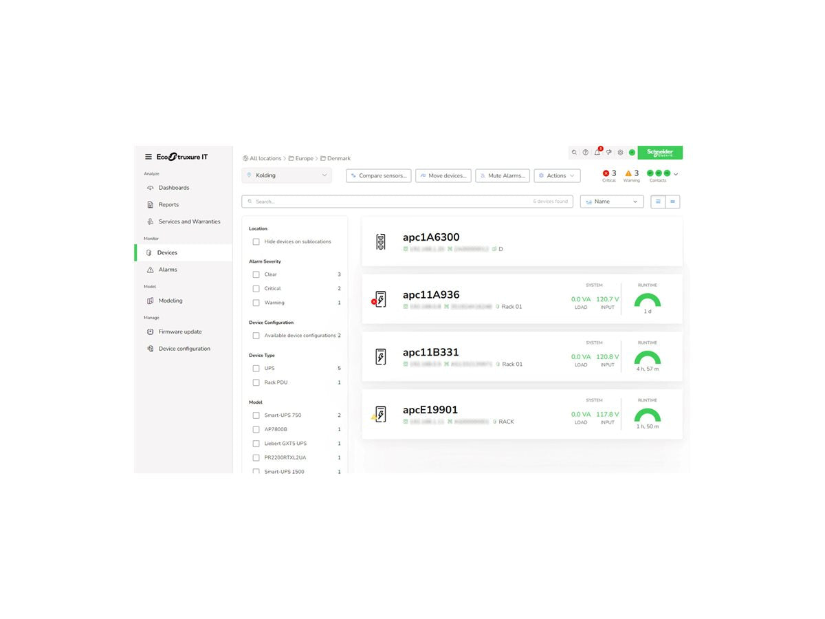 APC EcoStruxure IT Expert 5 Year Digital Subscription Detailansicht