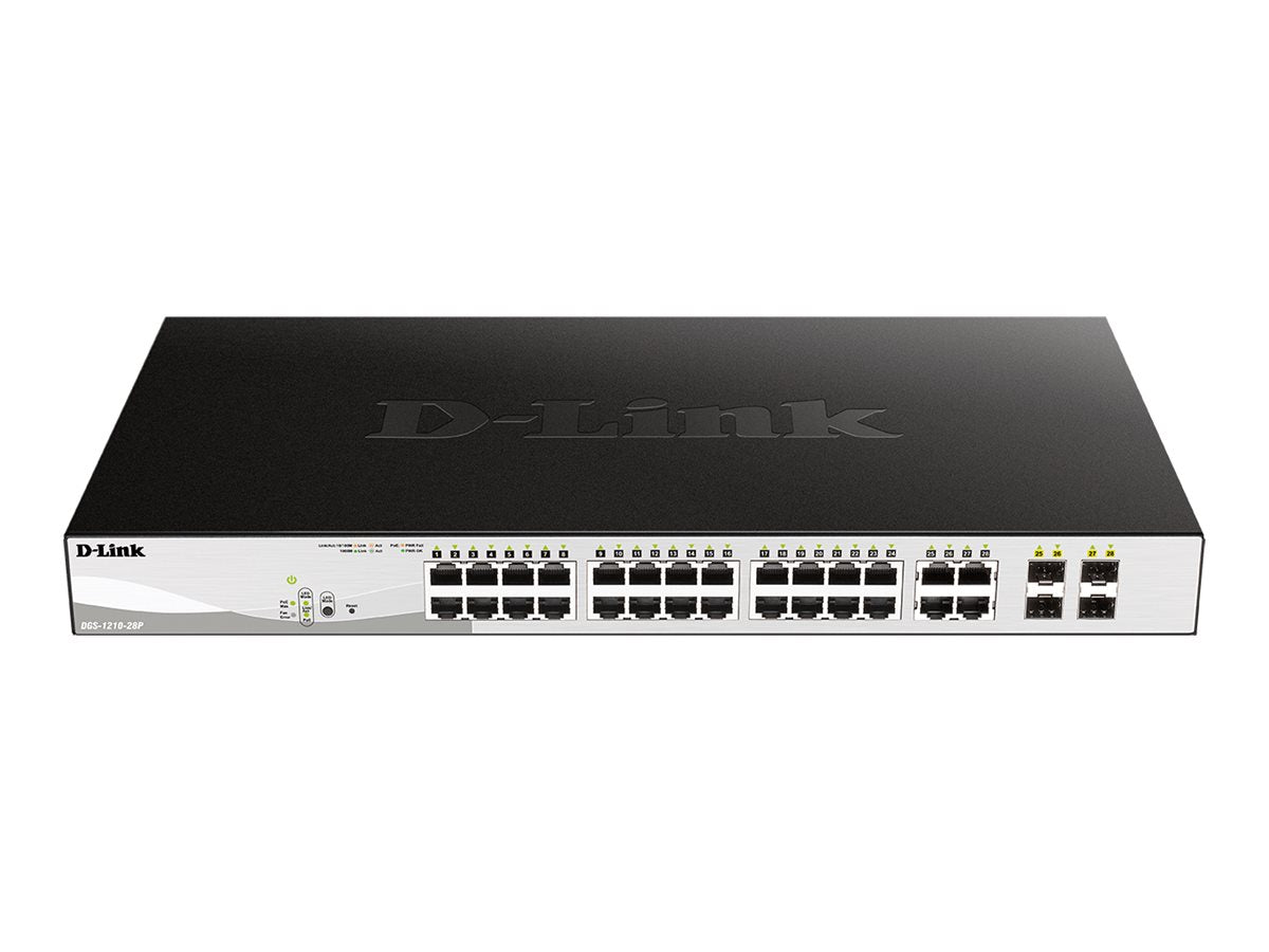 D-LINK DGS-1210-28P/E 28-Port Switch Vorderansicht