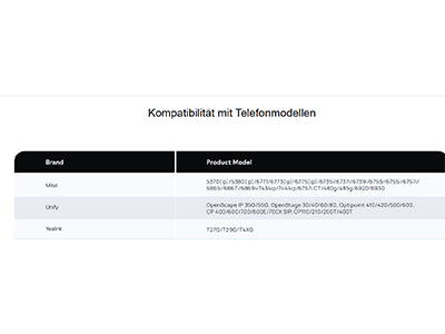 YEALINK SIP EHS61 Modul Verpackung