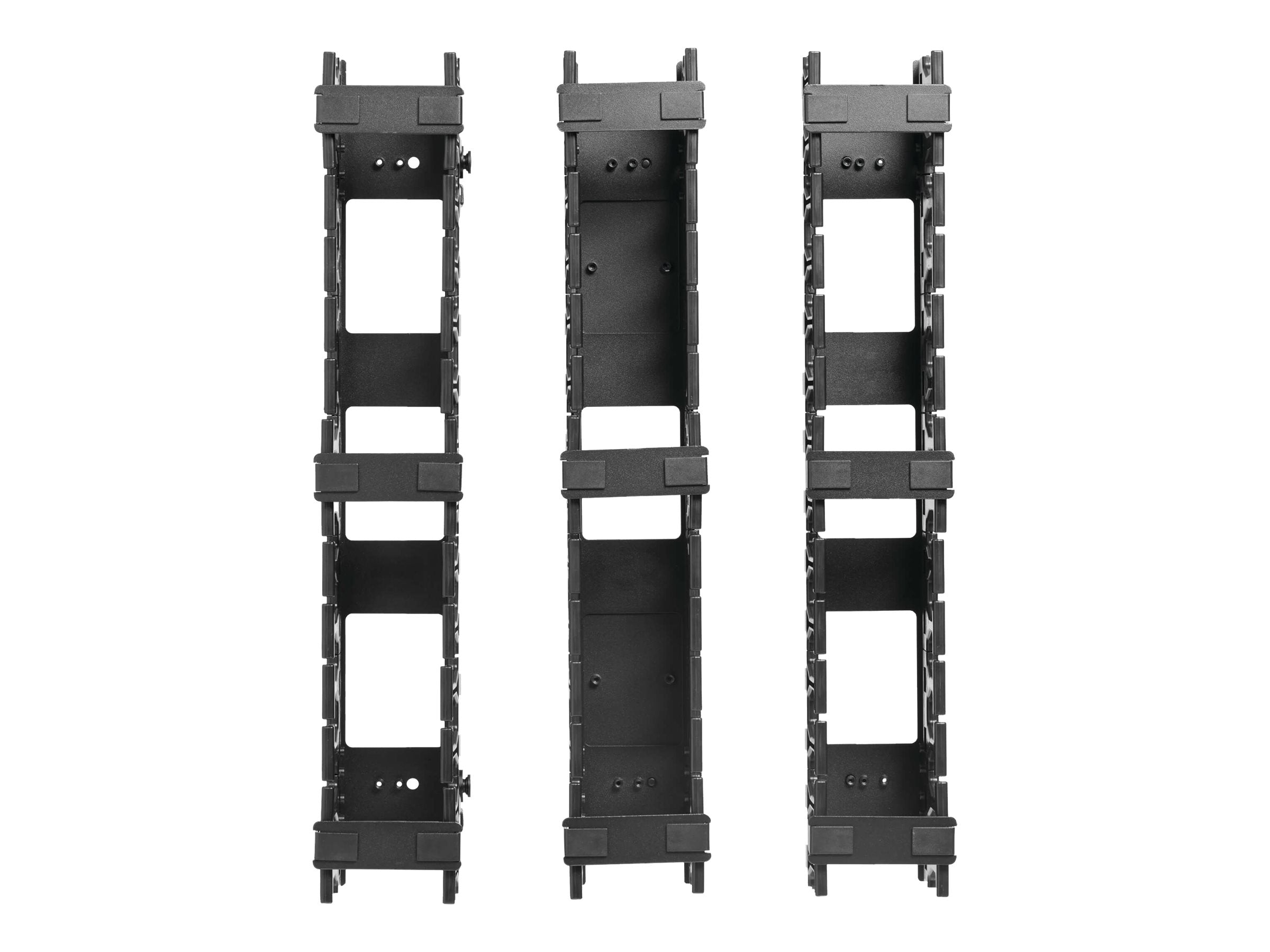 EATON TRIPPLITE Open Frame Rack 6ft Vertical Cable Manager Vorderansicht