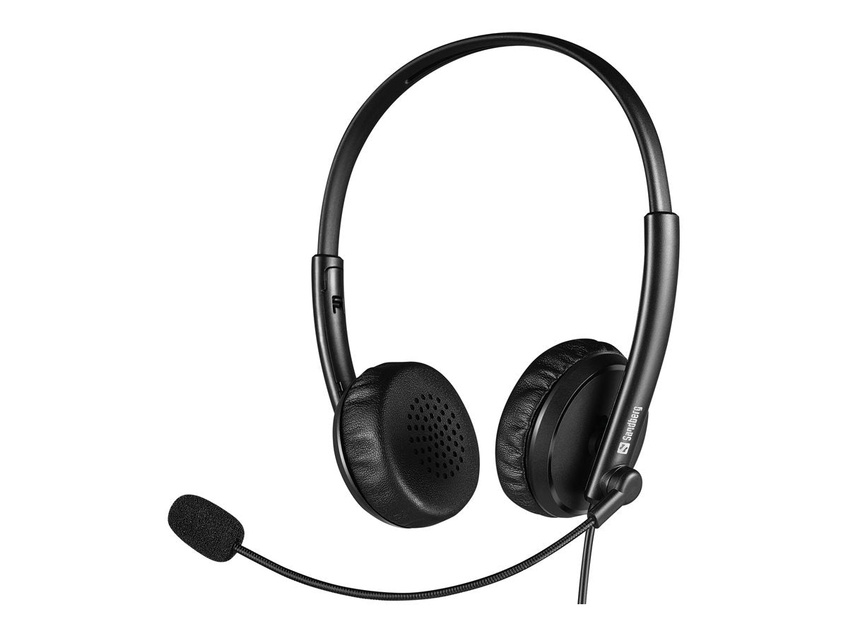 Detailansicht des Anschlusses des SANDBERG 2in1 Office Headset Jack+USB
