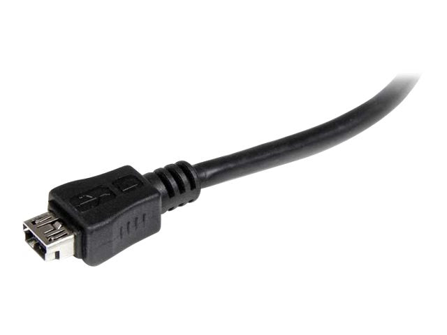 STARTECH.COM 15 cm Micro USB auf Mini USB-Adapterkabel - Vorderansicht