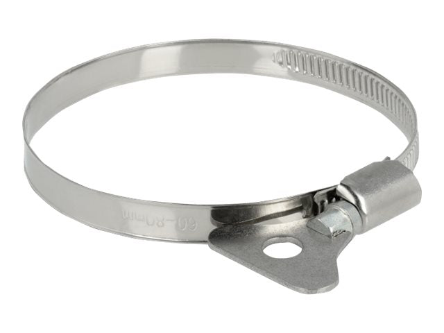 DELOCK Schlauchschelle mit Flügelmutter 60-80mm 10 Stück Metall