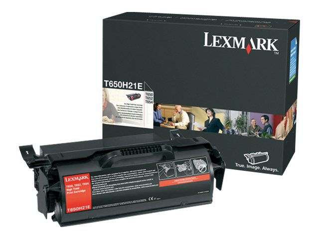LEXMARK T65X Toner schwarz hohe Kapazität 25.000 Seiten 1er-Pack