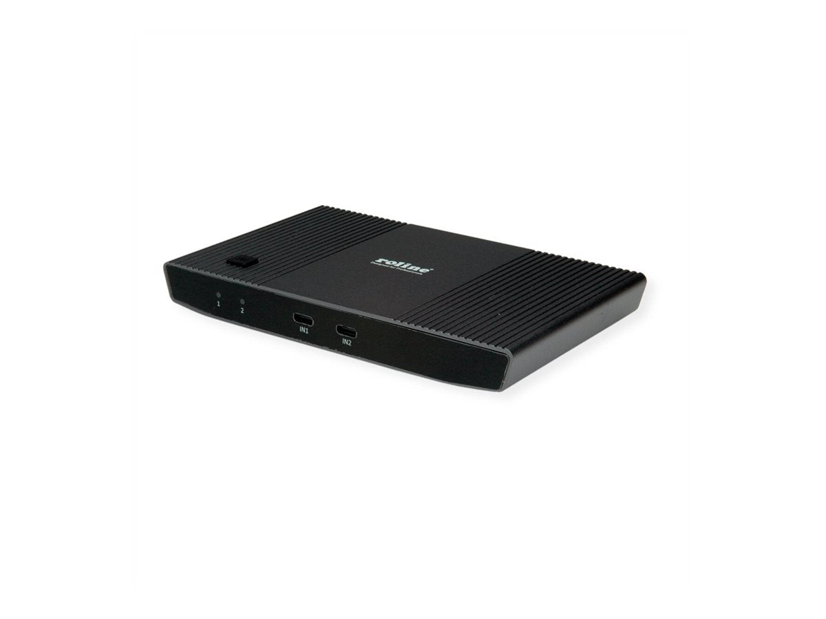 ROLINE KVM Switch HDMI 4K USB 1 User - 2mobilgeräte Verpackung