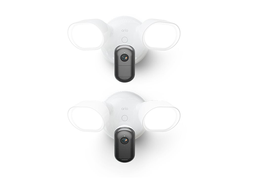 ARLO Wired Floodlight Camera 2-cam Montageansicht