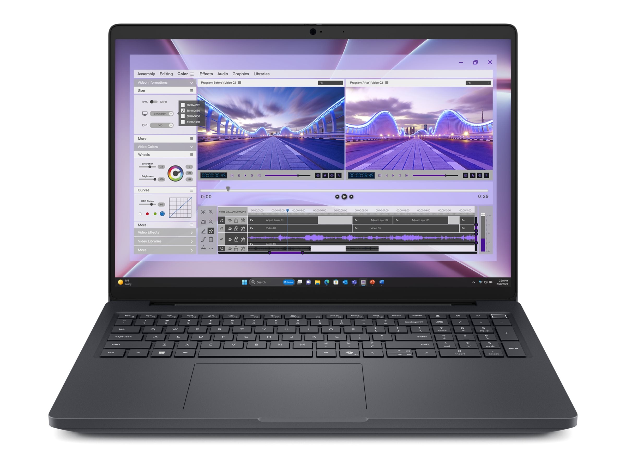 DELL Pro Max 16 Notebook Seitenansicht