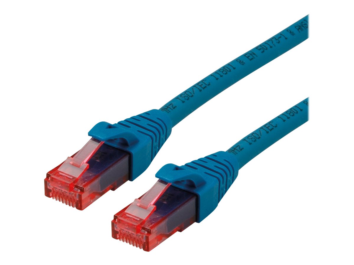 ROLINE Patchkabel Kat.6 UTP Component Level LSOH blau 0