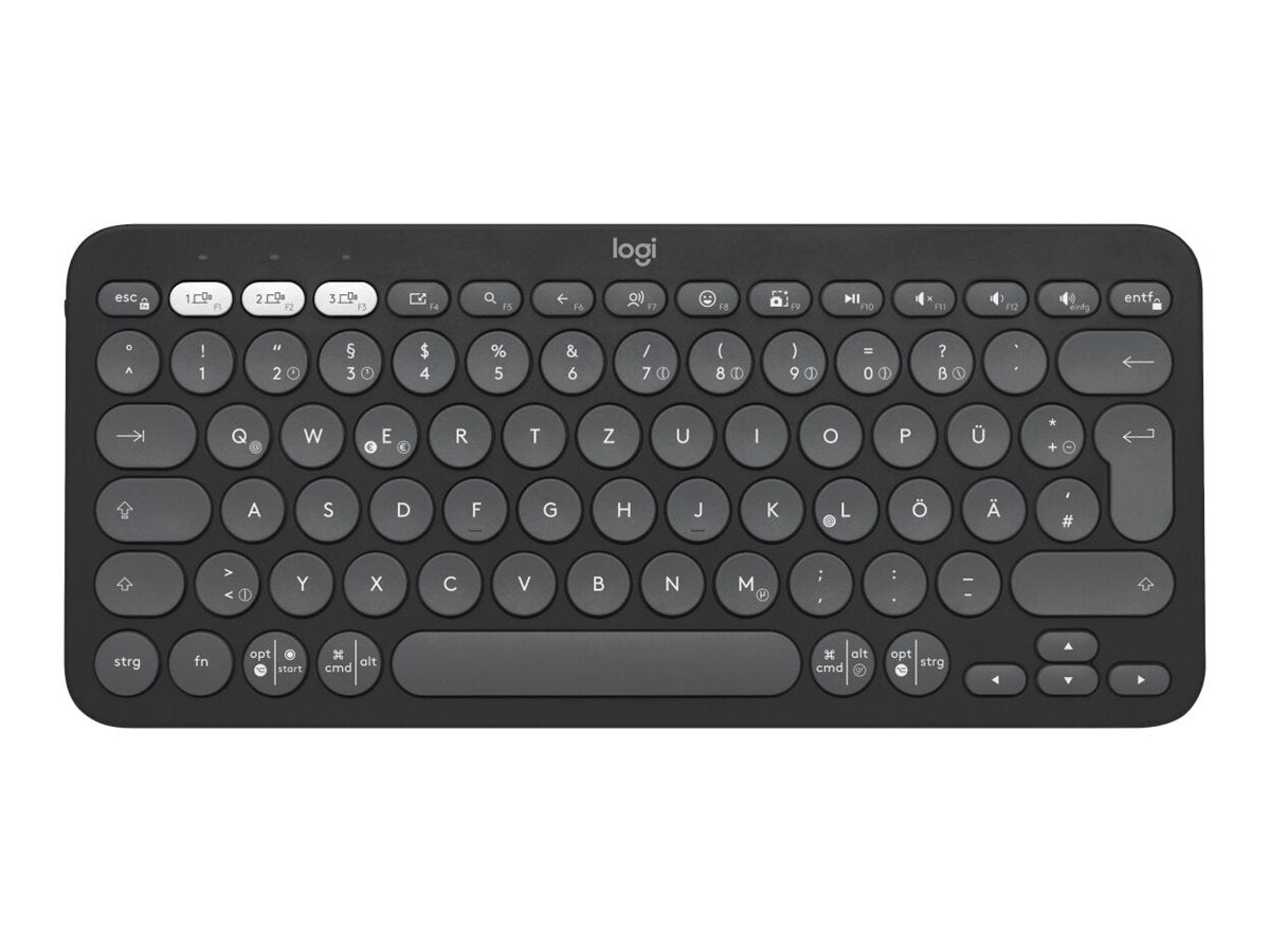 LOGITECH Pebble Keys 2 K380s - TONAL GRAPHITE - (UK) - BT - N/A - INTNL-973 - UNIVERSAL
