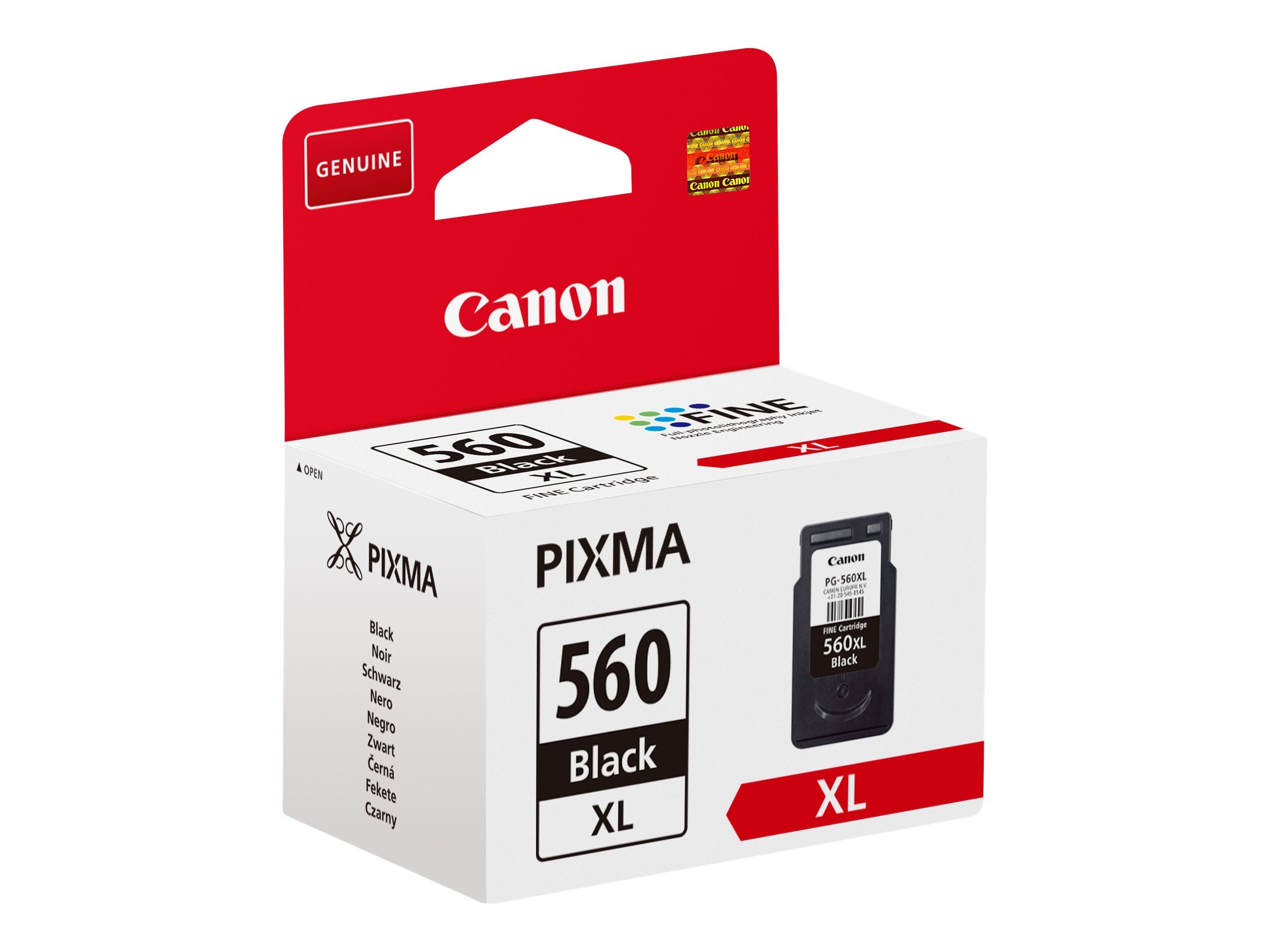 CANON 1LB CRG PG-560XL Black XL Ink Cartridge - Verpackung
