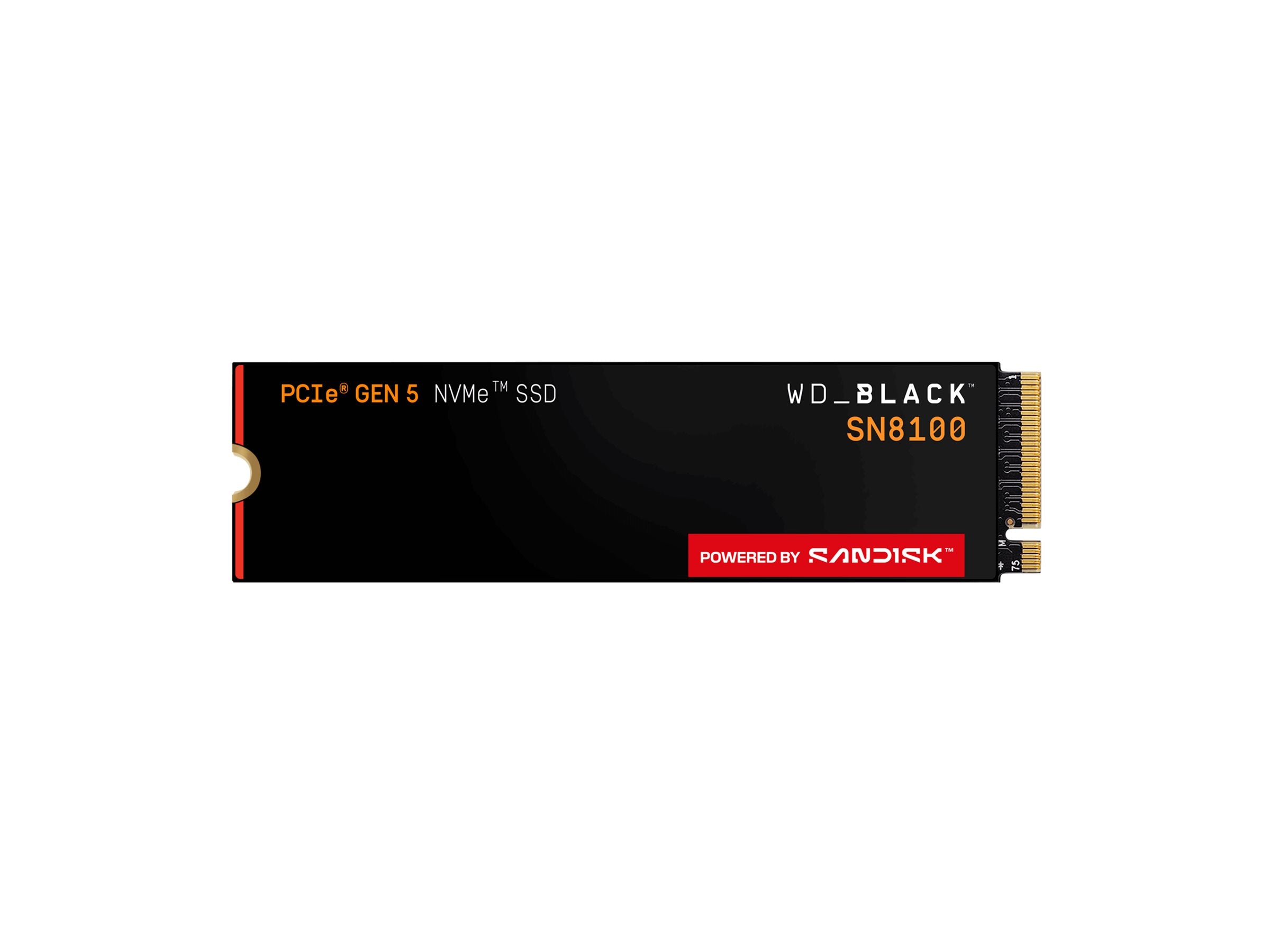 WD Black SN8100 NVMe SSD M.2 2280 - 8TB Verpackung