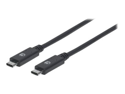 MANHATTAN SuperSpeed+ USB-C Anschlusskabel 1m Verpackung