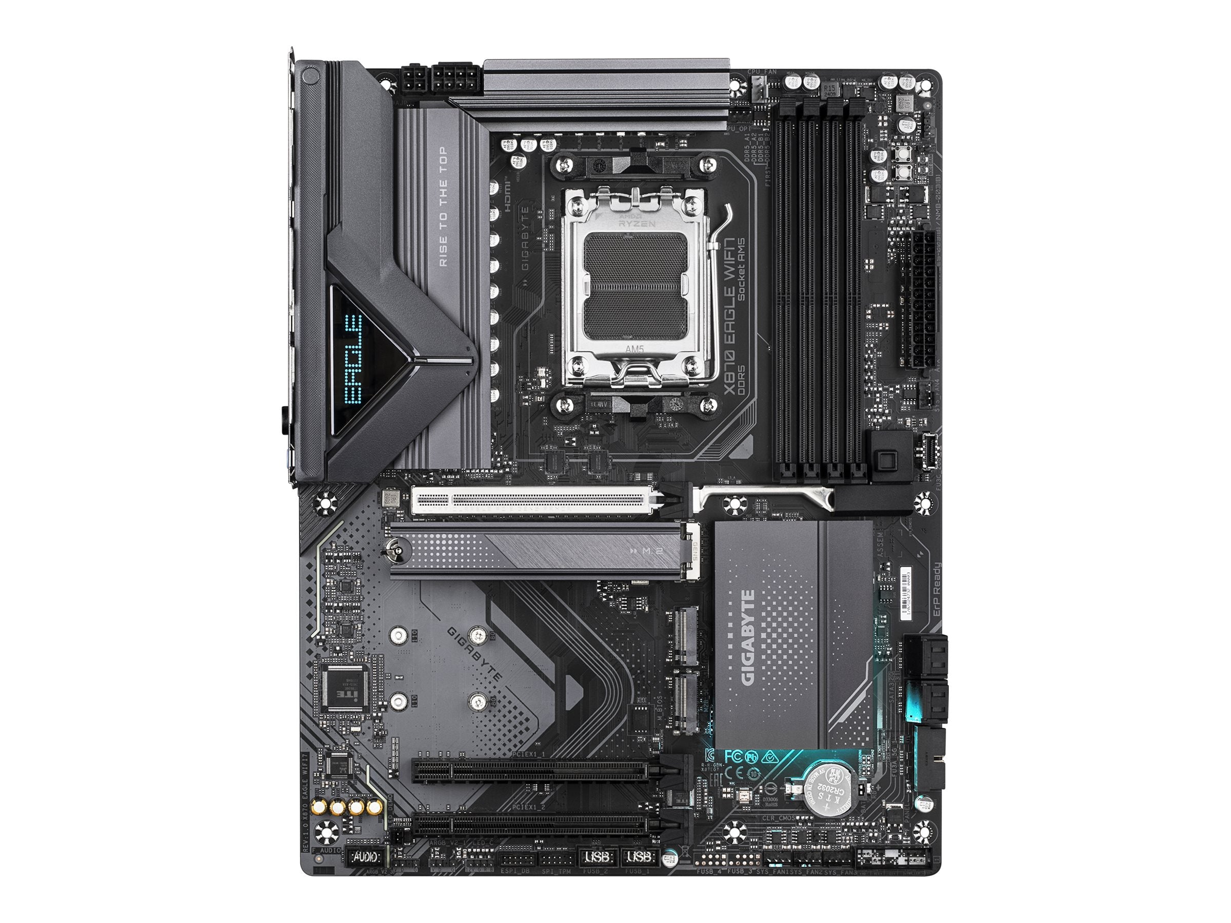 GIGABYTE X870 EAGLE WIFI7 Motherboard Vorderansicht