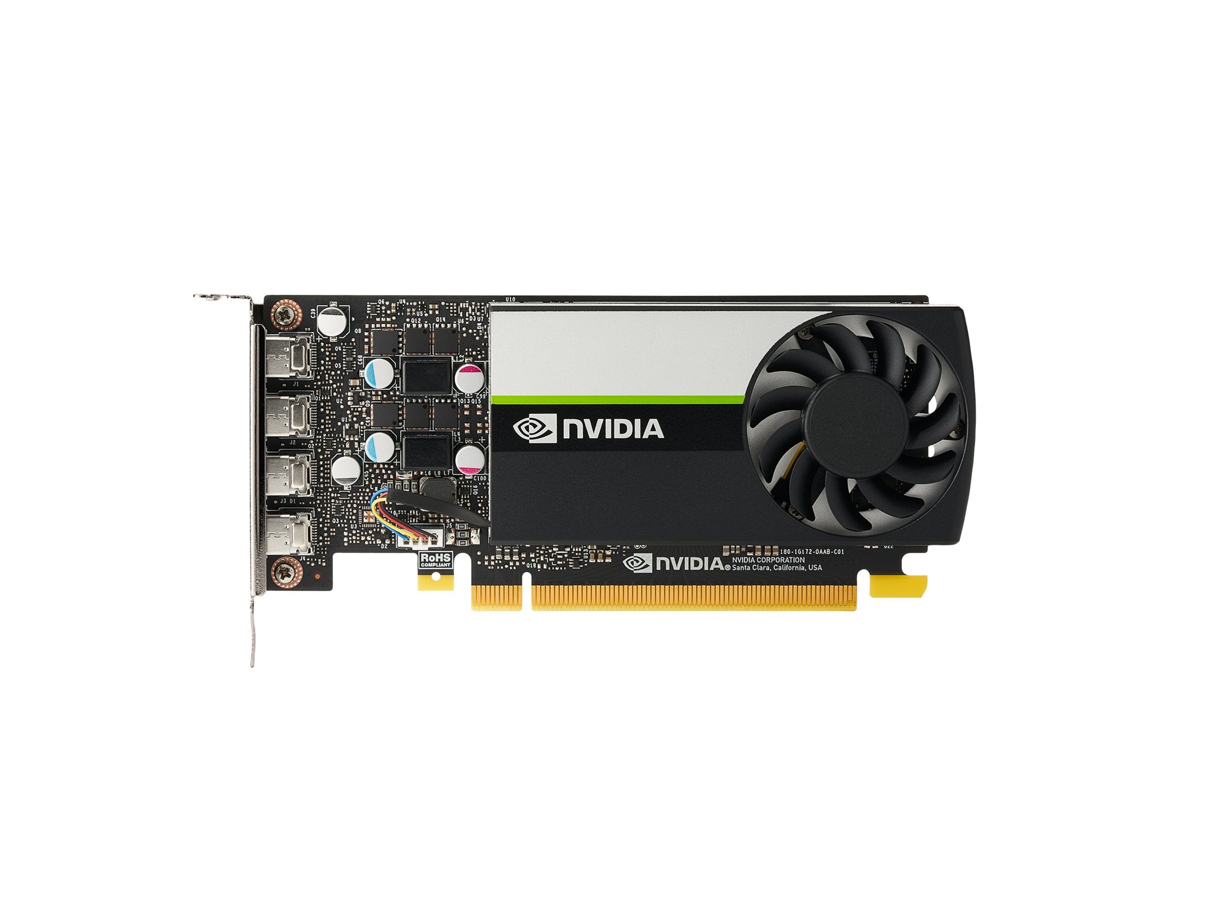 HP NVIDIA T1000E 8GB Grafikkarte Vorderansicht