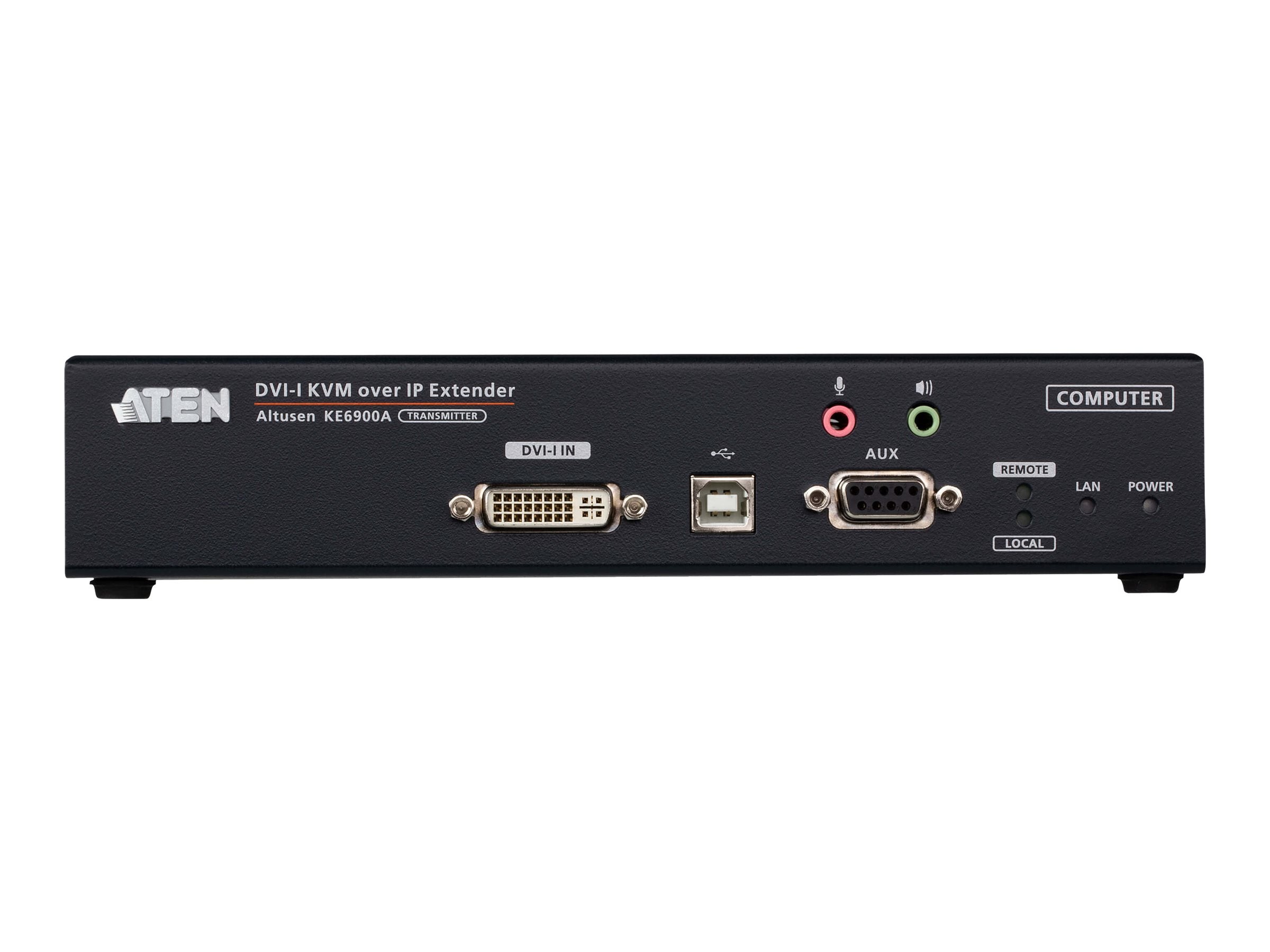 ATEN KE6900AT Full HD DVI KVM Over IP Extender Transmitter - Detailansicht