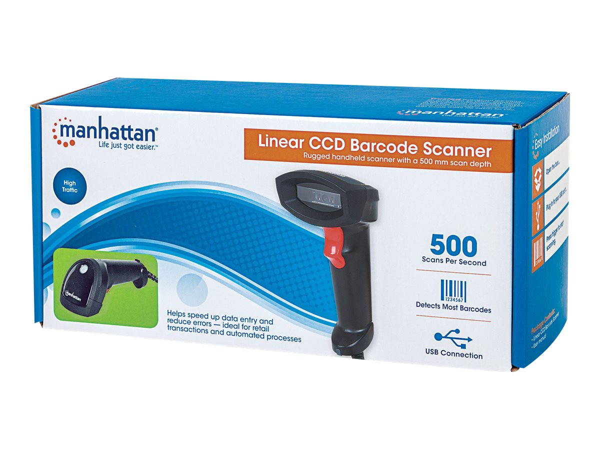 MANHATTAN CCD Barcodescanner Vorderansicht