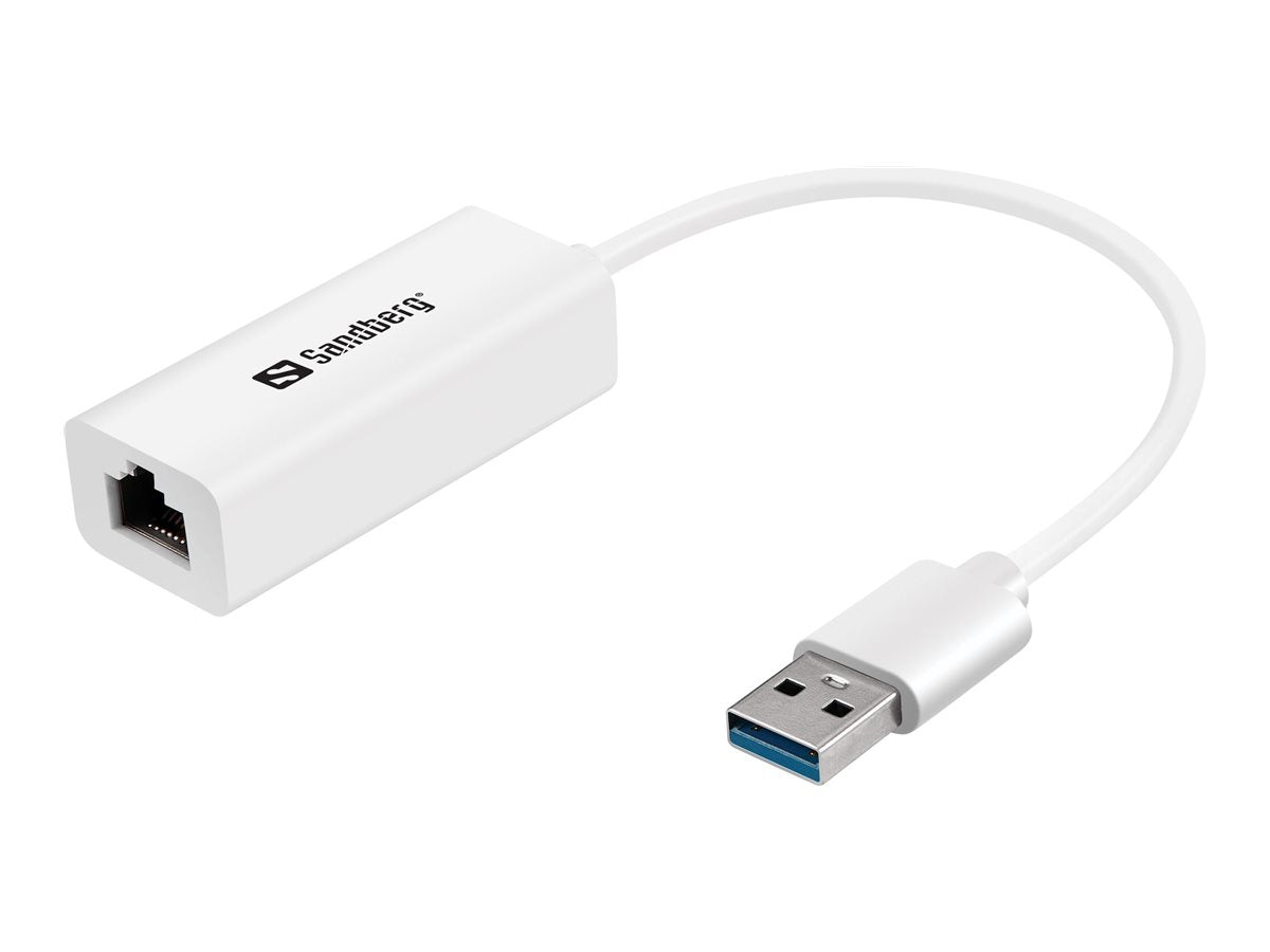 SANDBERG USB3.0 Gigabit Network Adapter Vorderansicht