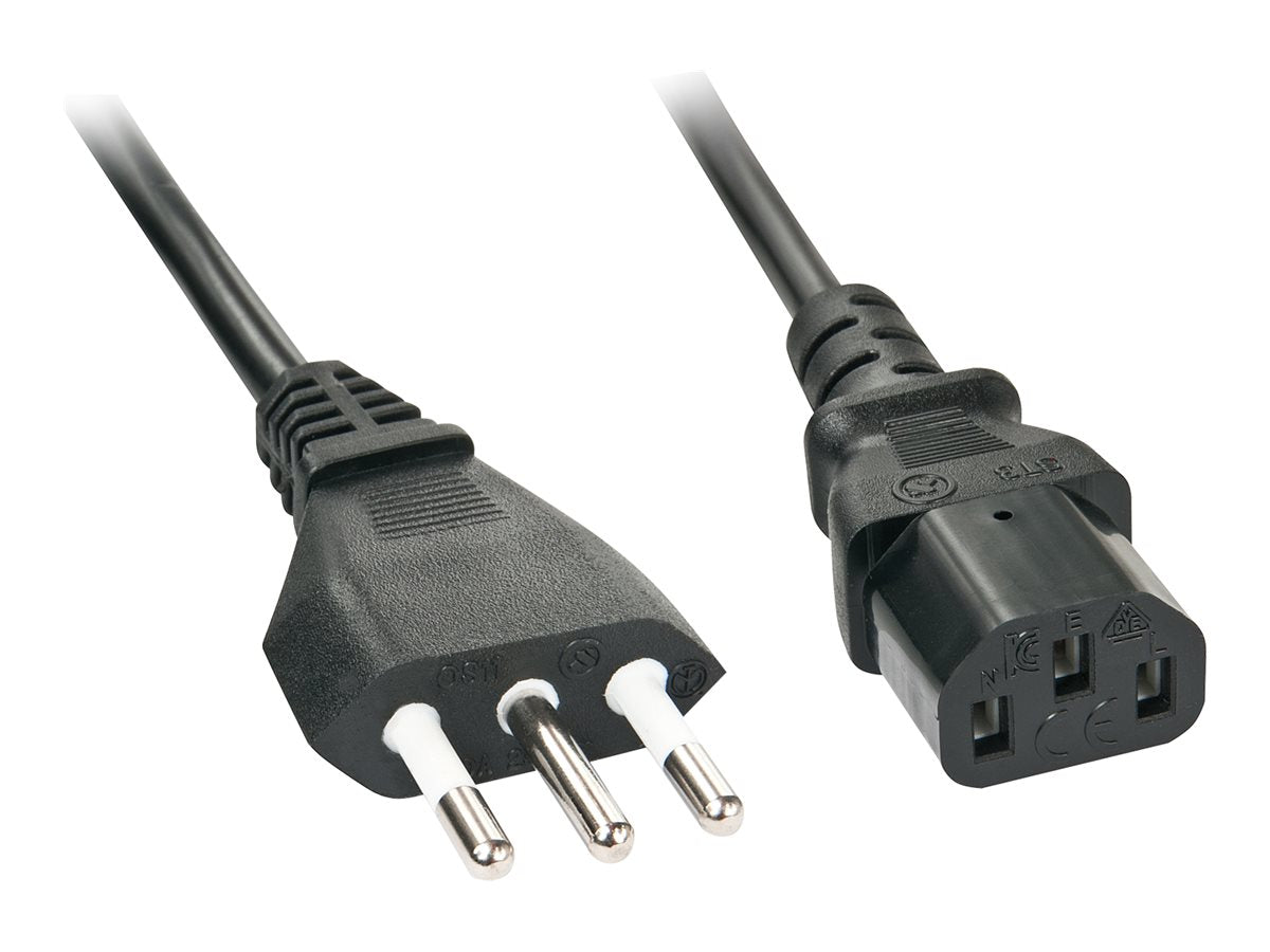 LINDY 5m IEC-Netzkabel Italien - Verpackung