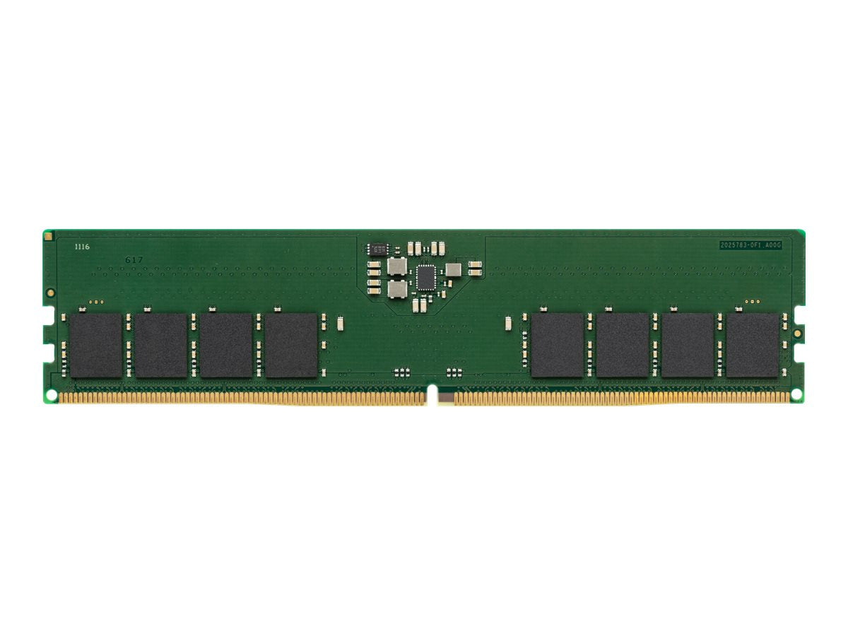 KINGSTON 16GB 5600MT/s DDR5 Non-ECC DIMM 1Rx8 Vorderansicht