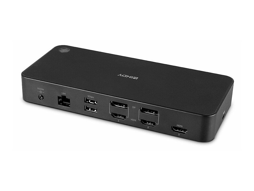 LINDY DST-Pro Universal Docking Station Hybrid - Seitenansicht