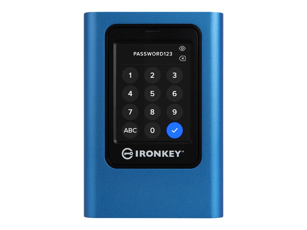 KINGSTON 7680GB IronKey Vault Privacy 80 SSD - Vorderansicht