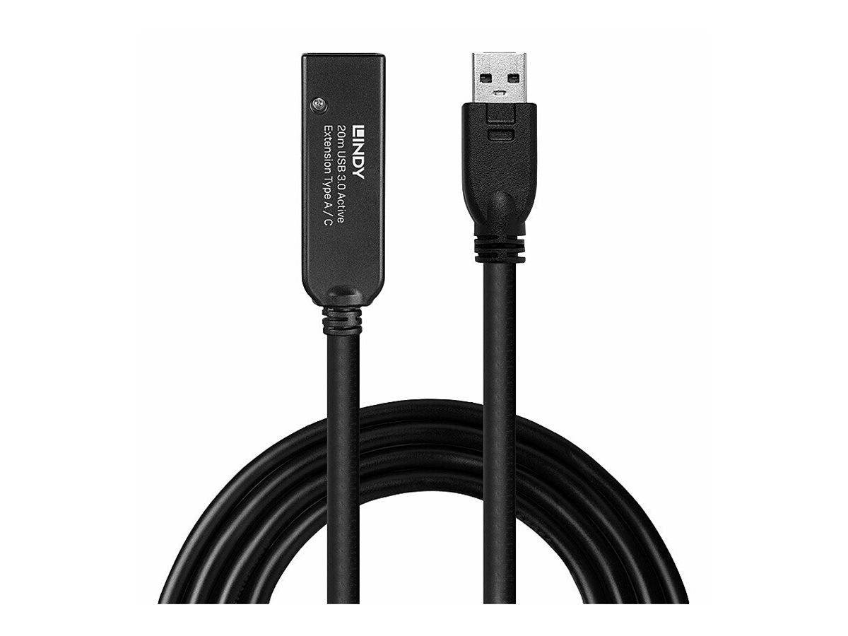 LINDY 20m USB 3.0 Active Extension Type A to C - Verpackung