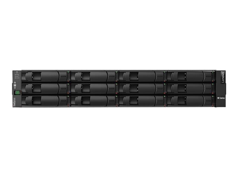 LENOVO ISG ThinkSystem DE Controller DE2000H 2U12 LFF SW RD - Vorderansicht