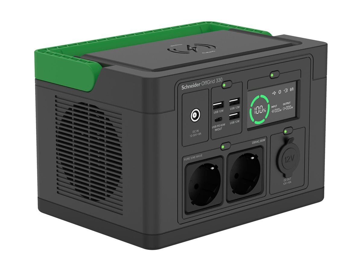 APC Schneider OffGrid Portable Power Station 330 Verpackung