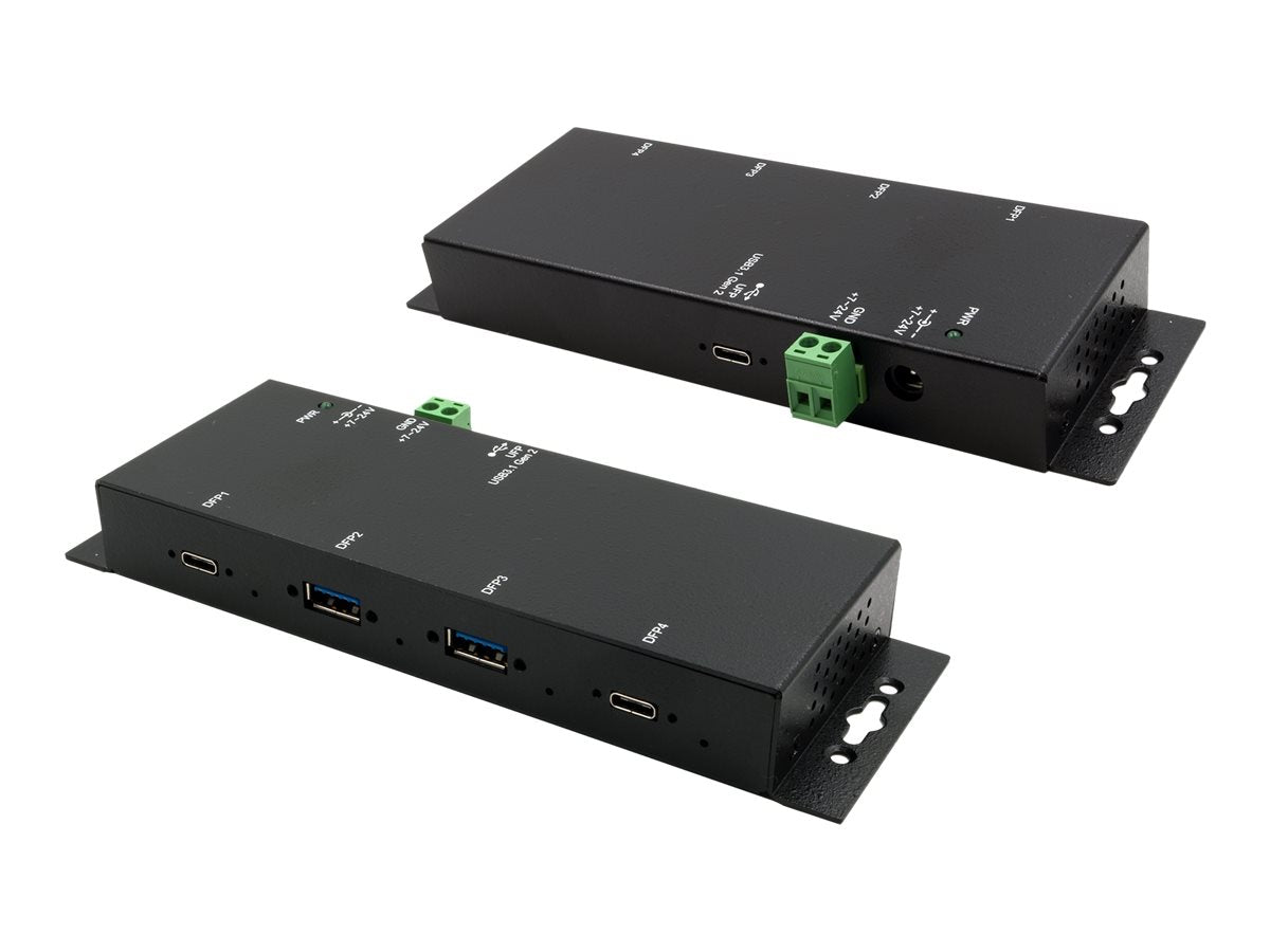 EXSYS EX-1234HMVS 4 Port USB 3.2 Gen2 Hub Verpackung